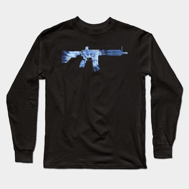 Tie Dye Carbine Long Sleeve T-Shirt by Toby Wilkinson